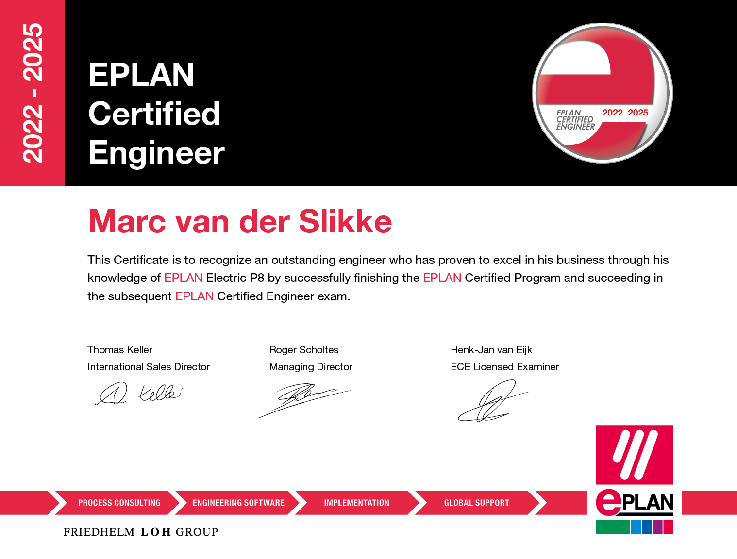 EPLAN Certified Engineer